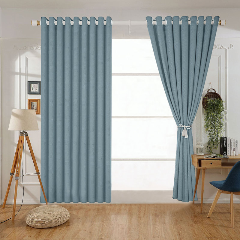 Paire de rideaux obscurcissant en polyester Brookevale