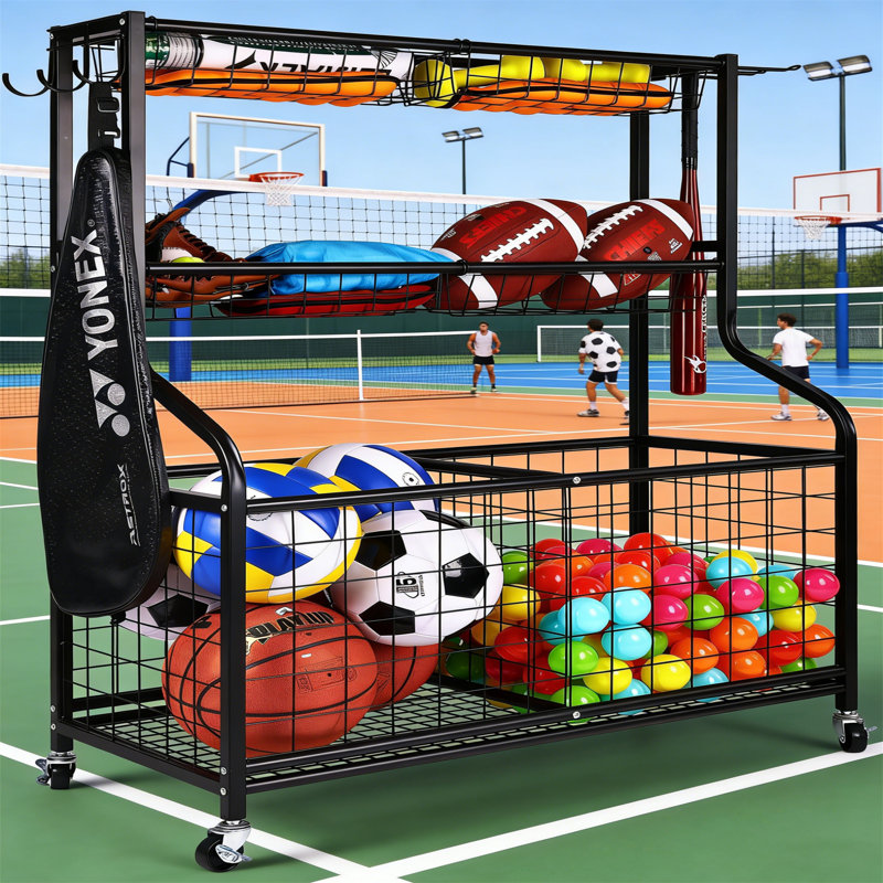 Metal Sports Rack