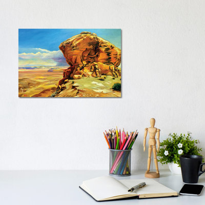 Moki Dugway by Greg Heil - Gallery-Wrapped Canvas Giclée on Canvas