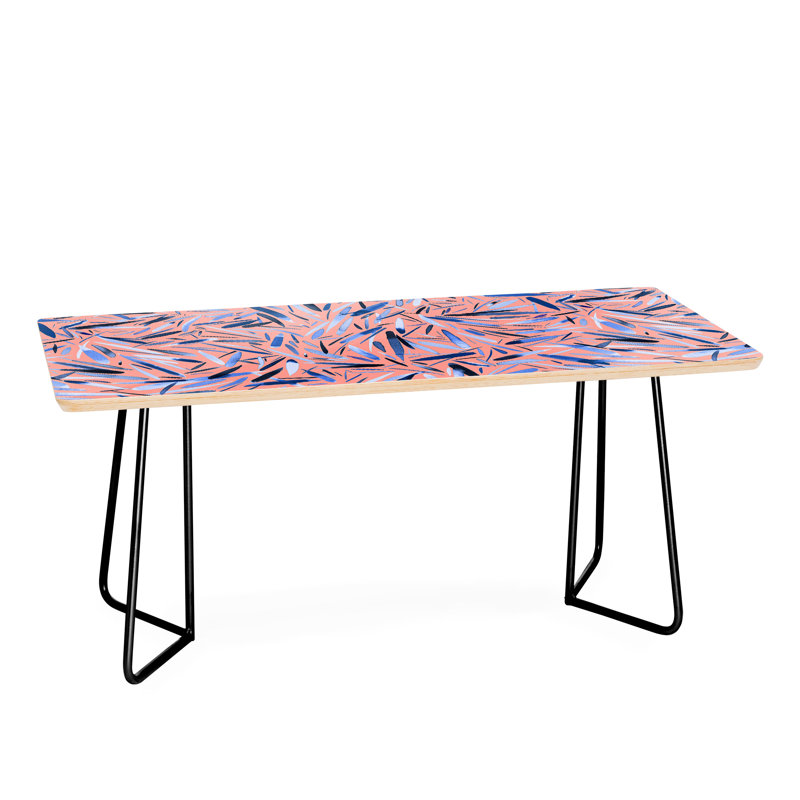 Table basse pluie de noël nicola design, Noir