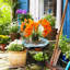 Venango Round Metal Outdoor Bistro Table , 35.6cm cm W 35.6cm cm D