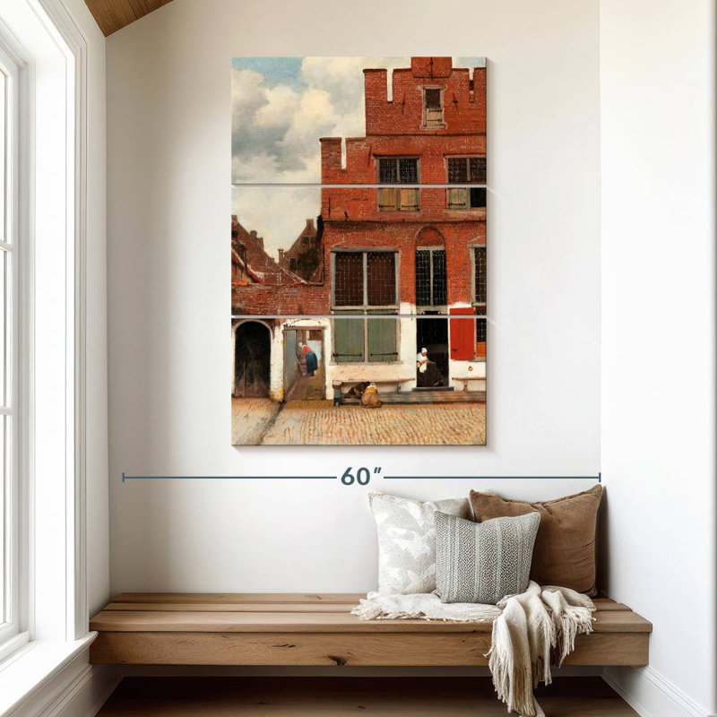 Lilie la petite rue - 1658, H 50 po x l 32 po