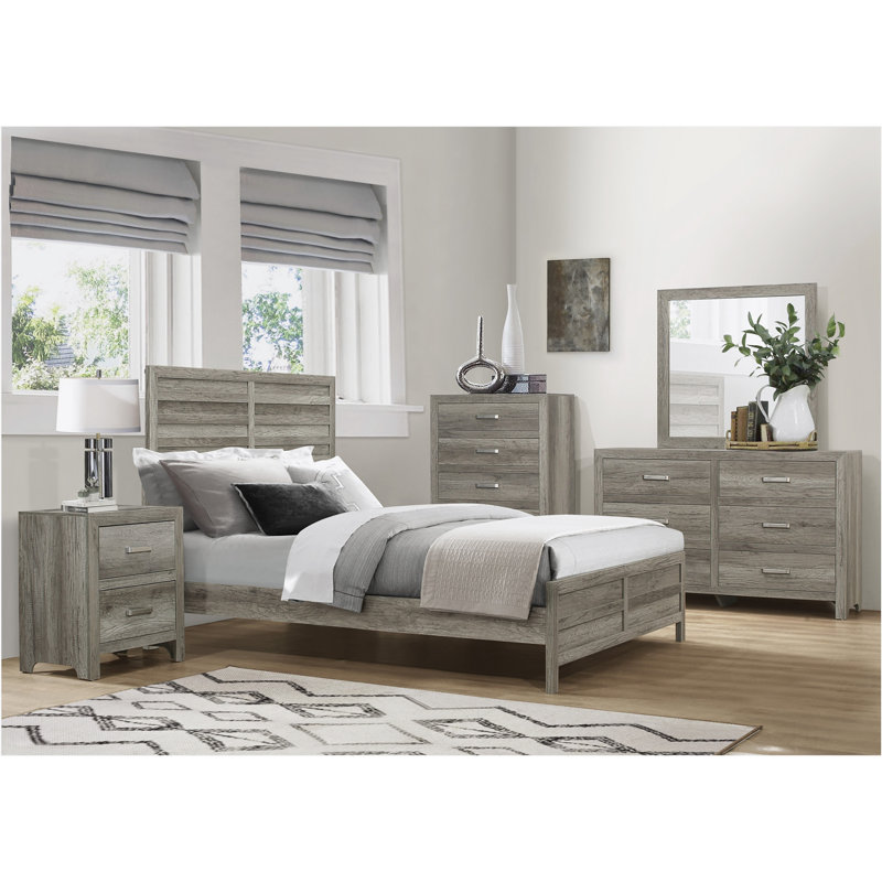 Lit standard Brownson, Grand, Gris