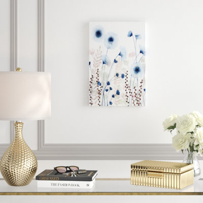 «Sweet Flower Field II» par Grace Popp, reproduction d'art sur toile tendue