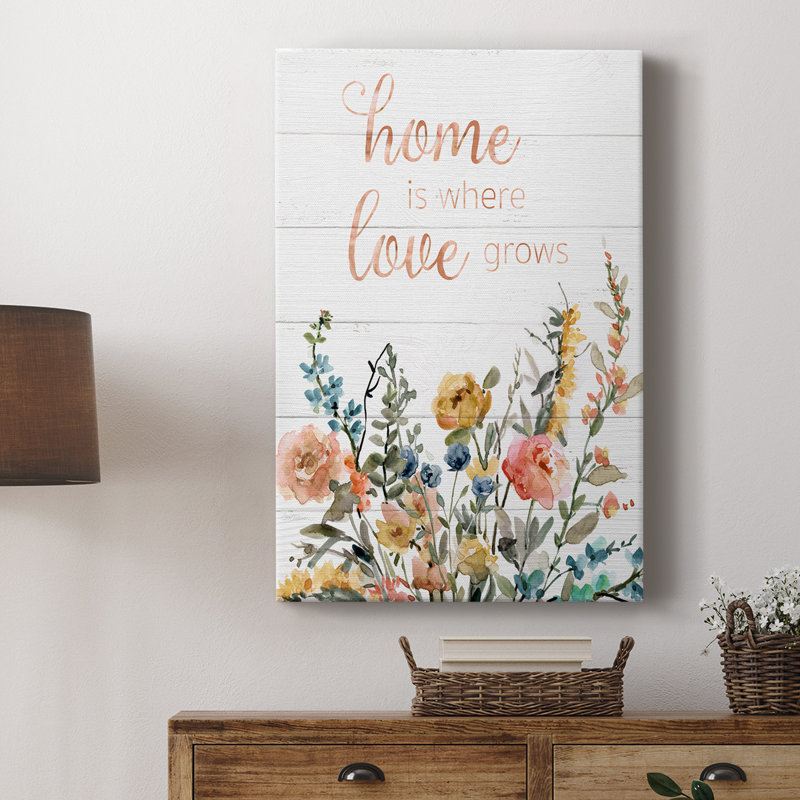 Home is Where Love Grows - galerie Cavas sur mesure
