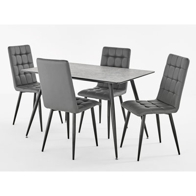Aprin 4 - Person Dining Set