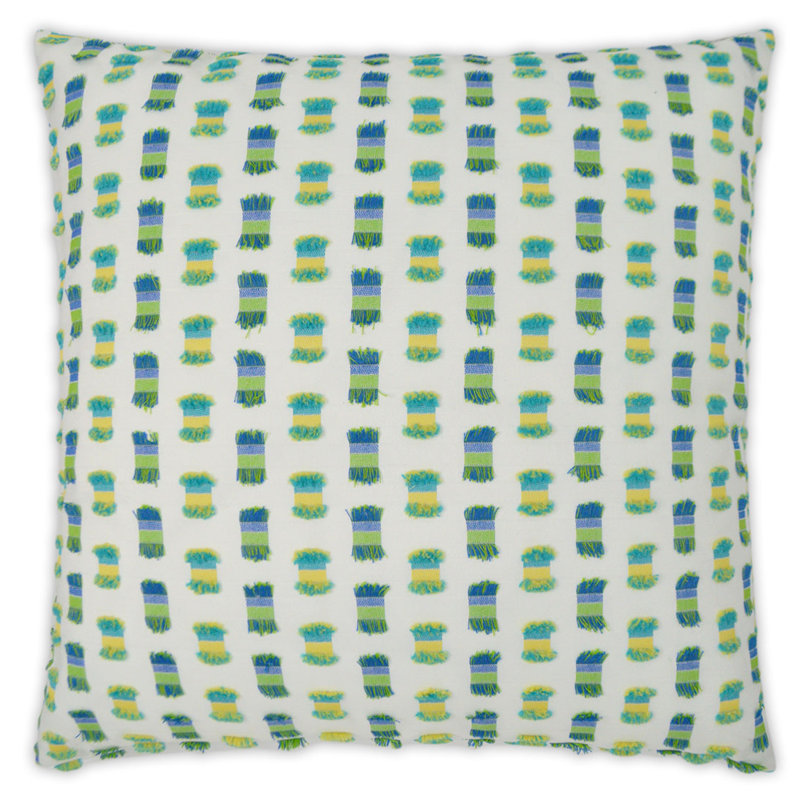 Fifi Square Indoor/Outdoor Pillow Cover & Insert, Green