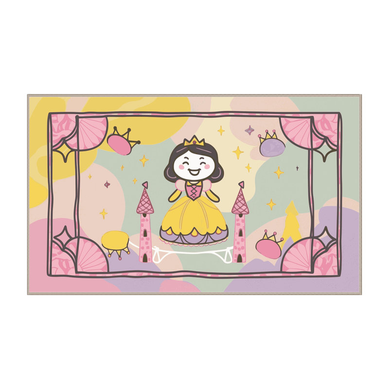 Tapis fantaisie East Urban Home, Rectangulaire 2 pi x 3 pi