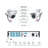 8CH DVR Security Cameras System with 1TB HDD, 8 x 2MP Outdoor Dome Security Cameras, Motion Alert-76590166