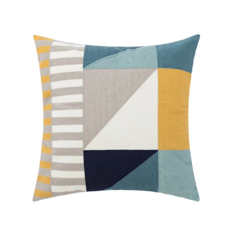 Alandria Geometric Square Cushion Cover