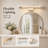 Modern 1-Light Dimmable Linear LED Vanity Light