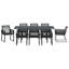 8 - Person Patio Dining Set Rectangular Table