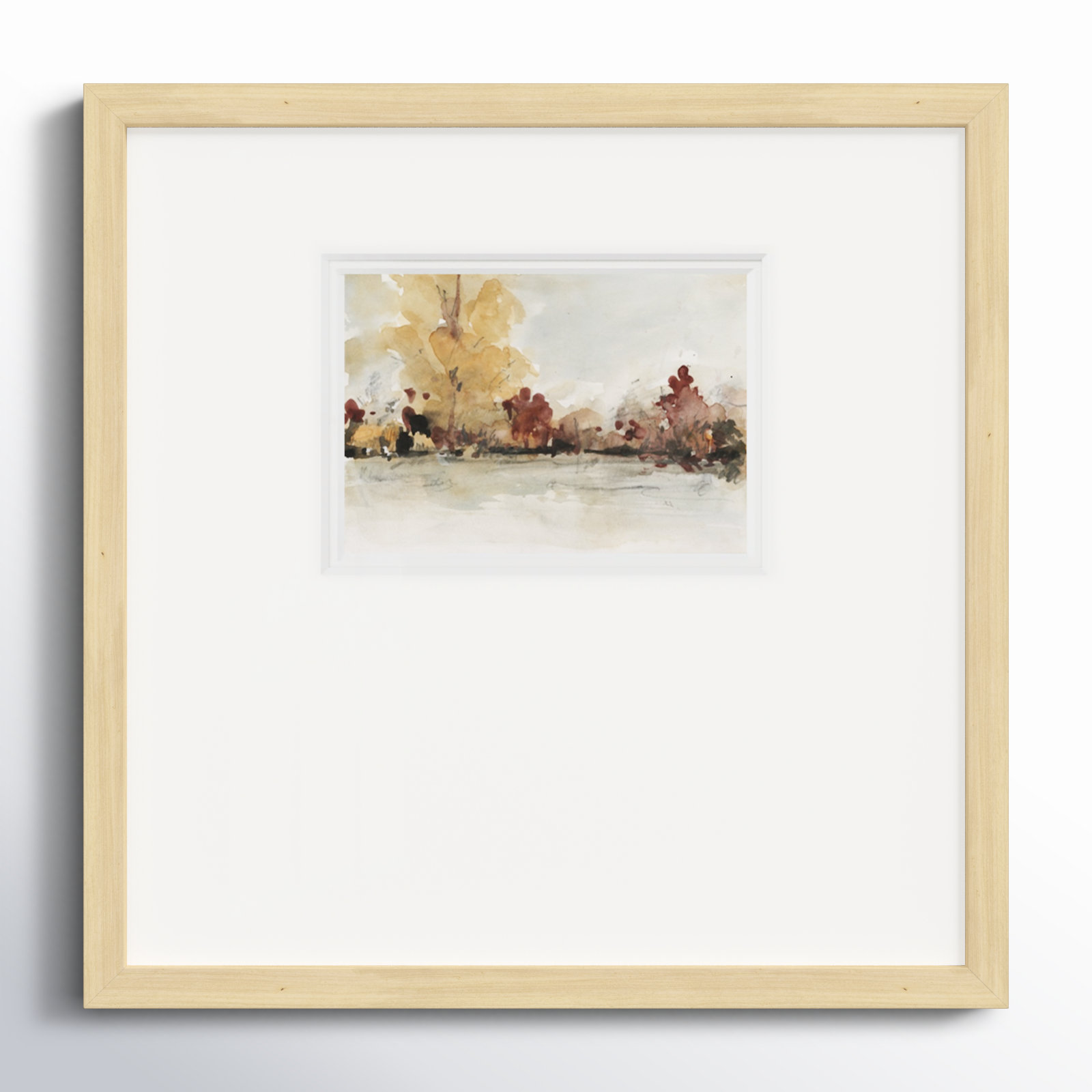 The Autumn View I, 21" H x 21" W x 1.25" D
