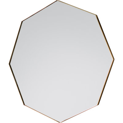 Delois Metal Flat Wall Mirror