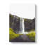 Waterfall In Seljalandsfoss Iceland - Wrapped Canvas-61876479