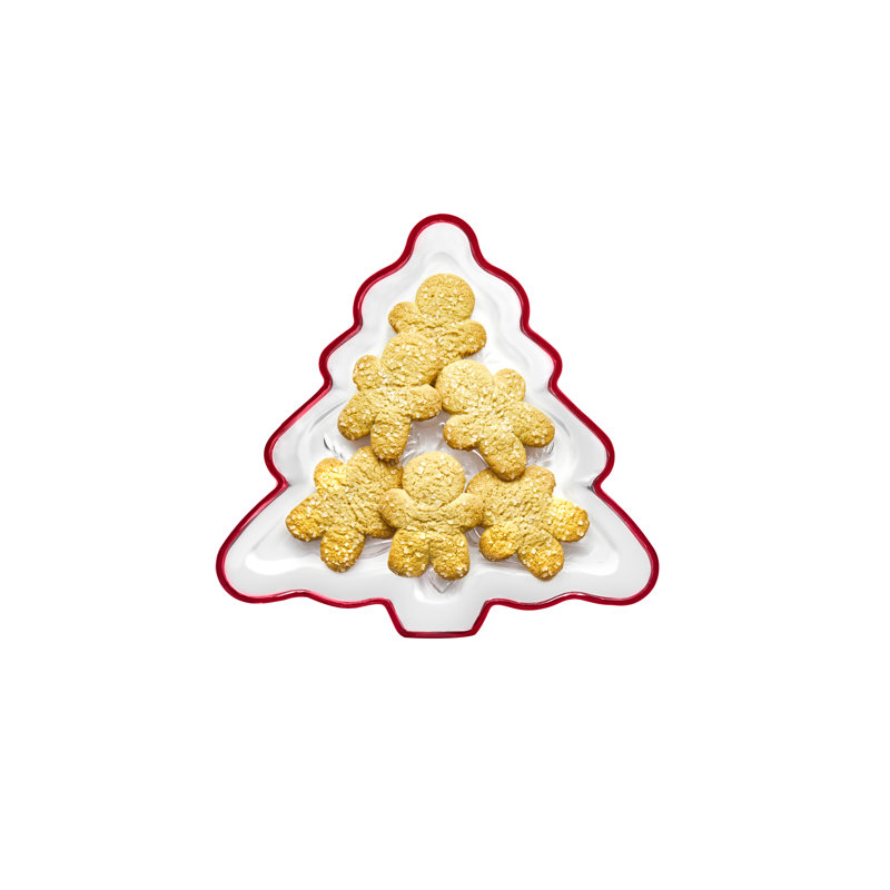 Plateau de service d'arbre de Noël