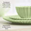 Stoneware Dinnerware - Service for 4