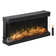 36" 3-Sided Glass Electric Fireplace, Wall Mounted and Recessed with Thermostat, 12-Color Flame, Adjustable Brightness, Remote Control with Timer, 1400W