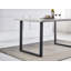 150Cm Table With 6 Modern Cool Colour Upholstered Dining Chairs-232202641