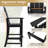 Tall Adirondack Chair With Ergonomic Backrest Armrests & Footrest For Backyard-2085309251