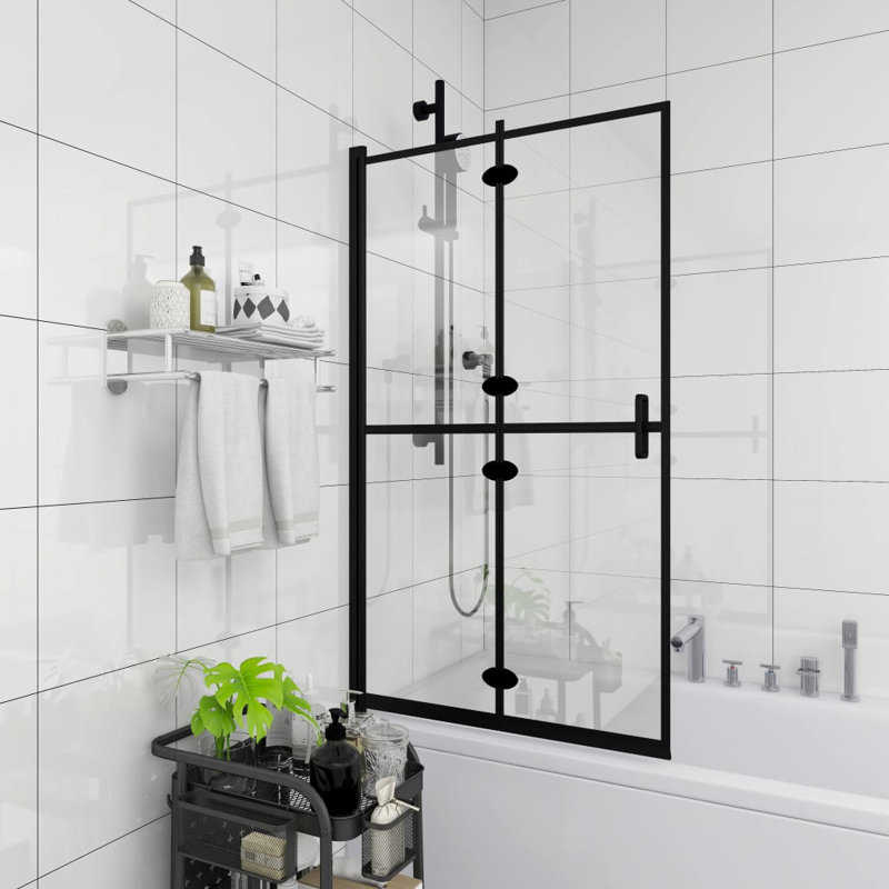 31.5'' W 55.1'' H Framed Rectangle Shower Enclosure
