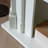 White Solid Wood Freestanding Fireplace