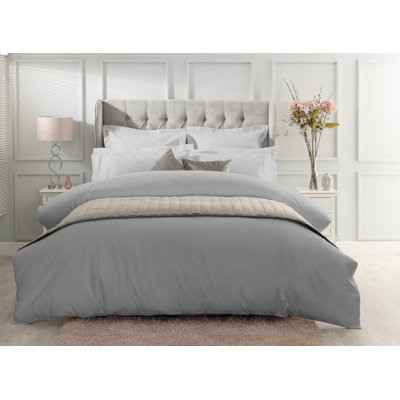 Sateen Solid Colour Duvet Cover
