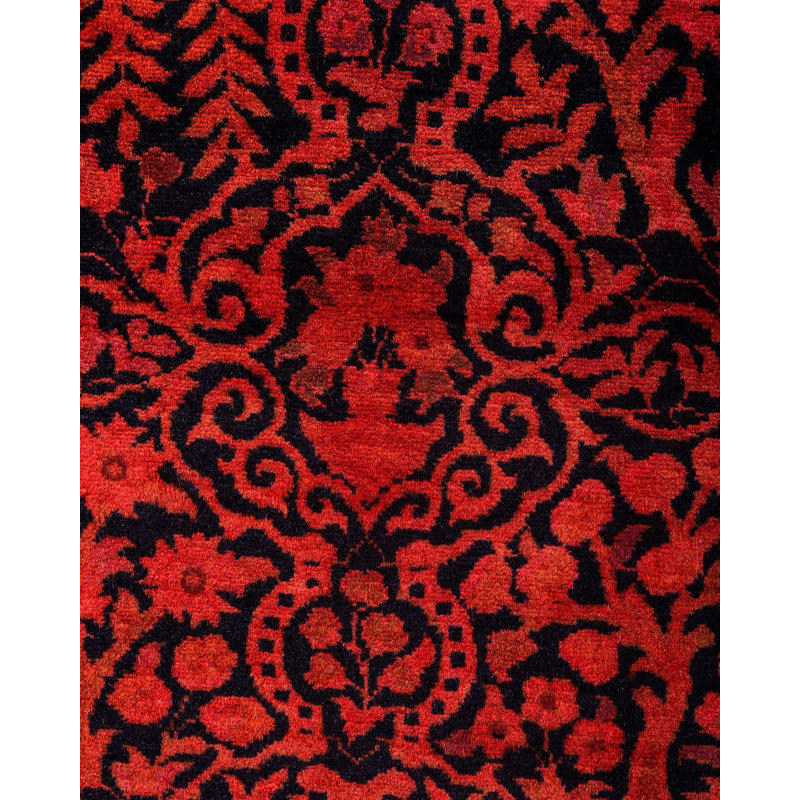 Overyed One-of-a-Kind Runner 3' x 10'7" Hand Knotted Area Rug