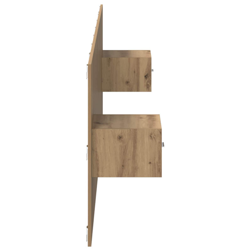 UK Emperor Headboard, 280 x 200cm, Artisan Oak
