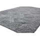 Terza Geometric Handmade Tufted Wool Area Rug in Gray