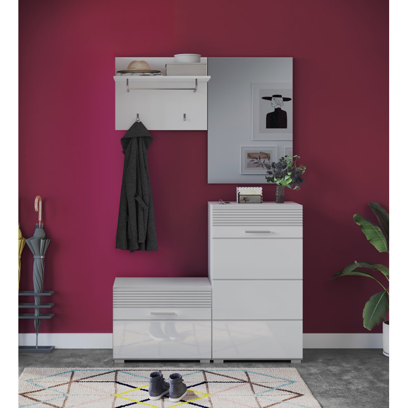 4-Piece Wardrobe Combination Hancel