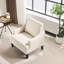  Fauteuil d'appoint à accoudoirs courbés Mid Century Ebern Designs l 30,71 po-370343984