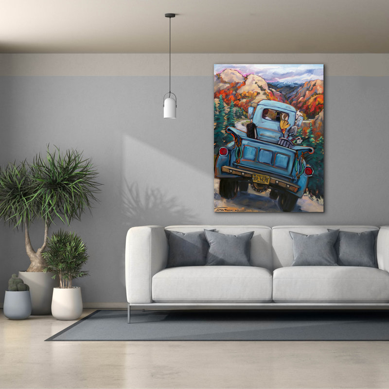 " Be Here Now " by CR Townsend, 54" H x 40" W x 1.5" D