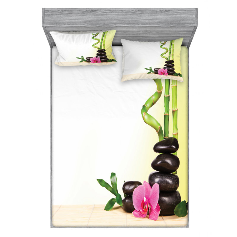 Microfiber Sheet Set, Full Sheet Set with Fitted Sheet