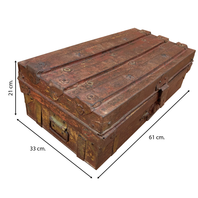 Ahmadou Handmade Decorative Trunk
