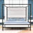  Metal Canopy Bed with Upholstered Headboard-1703354562-1703354564