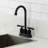 Kingston Brass Convergent Two-Handle 2-Hole Deck Mount Bar Faucet With Knurled Handle-103181123