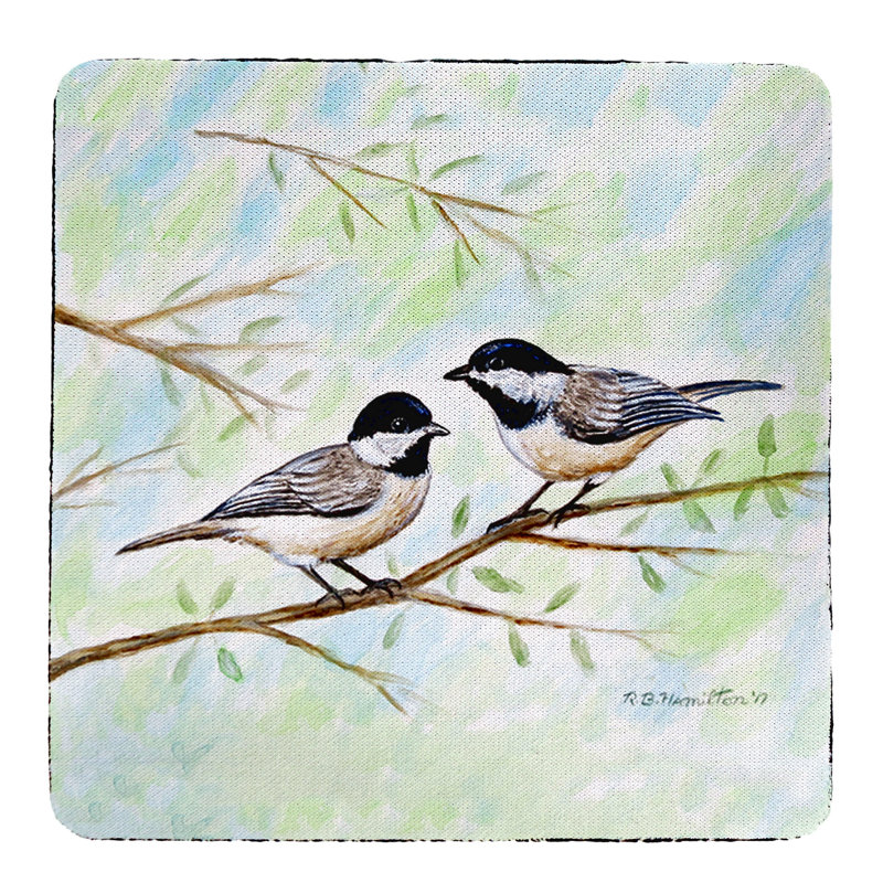 Sous-verre chickadee