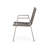 Outdoor Modern Aluminum Dining Chair With Rope Seat (Set Of 2)-1850574712
