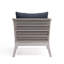 Chaise de patio avec coussins Santiago