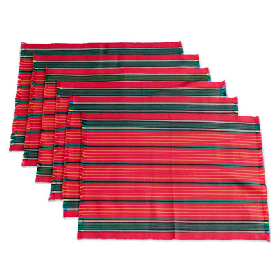 Marala 100% Cotton Striped Rectangle Napkin