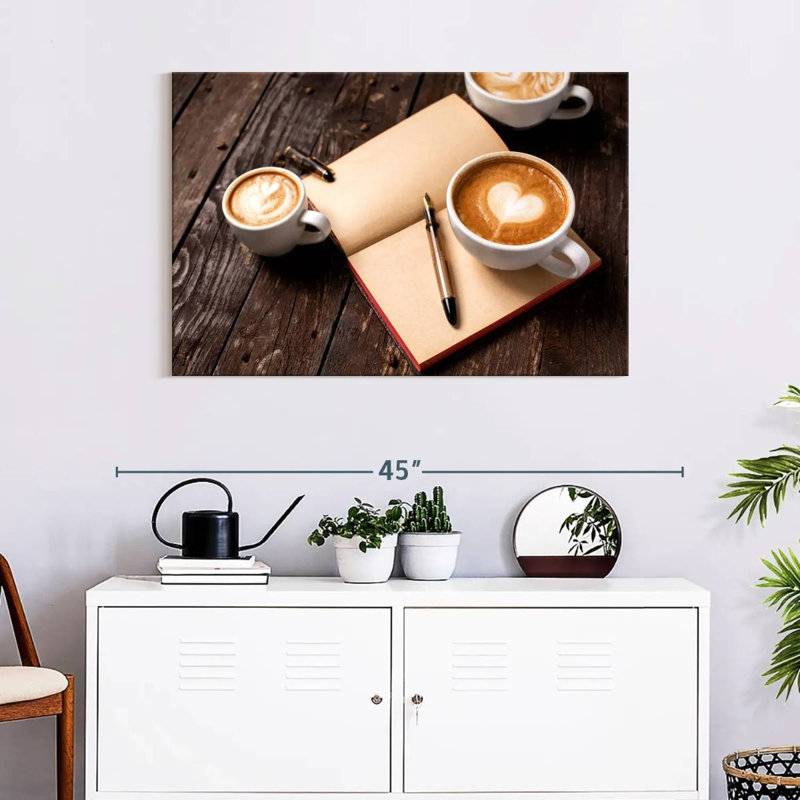 Yarlin Coffee And Diary, 8" H x 12" W