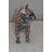 Pug Multicolor Abstract Pug Resin Statue Size: 13" x 5" x 11"H