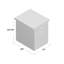 Classeur vertical mobile 2 tiroirs Armina
