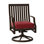 Chaise de patio pivotante avec coussin Seal Cove