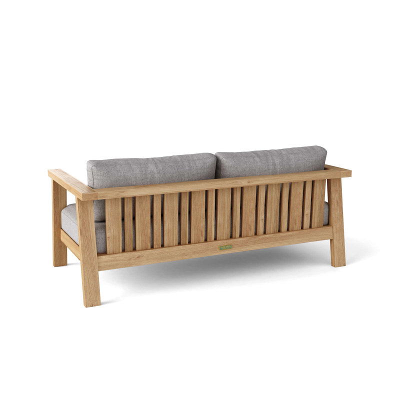 Palermo Outdoor 2 - Seat Loveseat, Cast Slate
