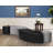 Aurora Curved Vinyl Ottoman-23174394