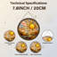 Panneau de vitrail paysage 7,8 "H Sunset-2053868847
