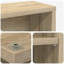  CD Cabinet Engineered Wood Indoor Media Storage Unit Rack Bedroom Home