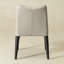 Chaise rembourrée en cuir véritable 21 po de large moderne sans assemblage-1039520454-1028778387